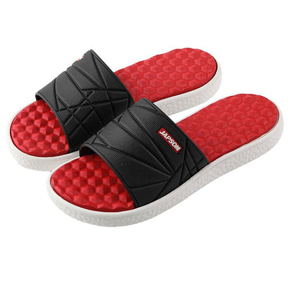Men Soft Indoor Home Slippers Massage Slides House Shoes Foot Acupressure Sleepers Sliders Bedroom Room Summer Big Size Hot Sale