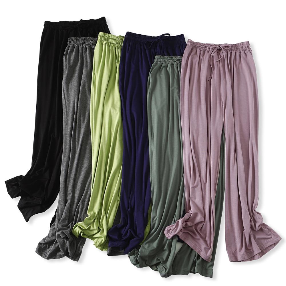 Hot Sale Multiple Colour Winter Women&#39;s Home Pants Homewear Pants Spring Autumn Modal Loose Pyjama Trousers Women Lounge wear