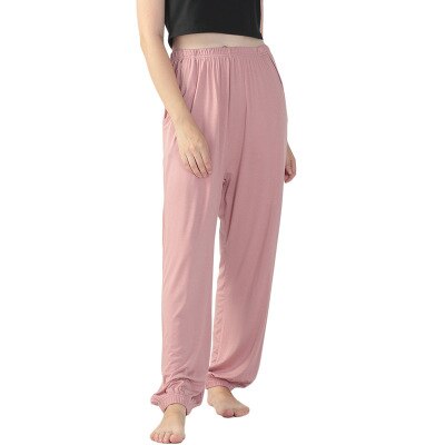 3XL-7XL Women's Pajama Pants New Modal Cotton Sleepwear Autumn Winter Lounge Loose Home Pants Elastic Outer Wear Sportwear Pant