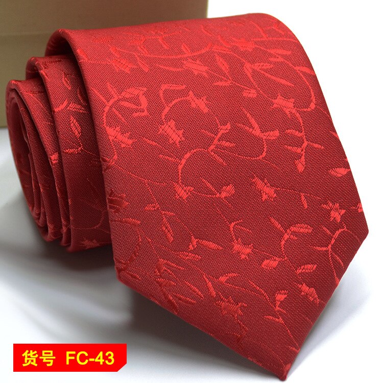 67 Styles Men&#39;s Ties Solid Color Stripe Flower Floral 8cm Jacquard Necktie Accessories Daily Wear Cravat Wedding Party Gift