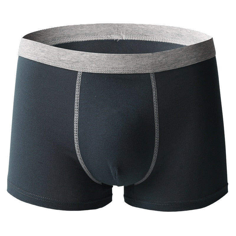 Large Size Men's Underwear Plus Fat Male Bigger Cotton Boxer Shorts Antibacterial Fabric Soft Comfortable Breathable L-6XL