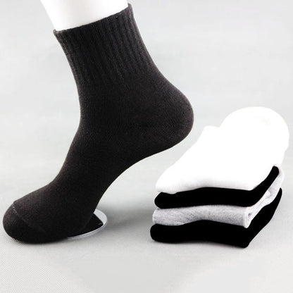 10 Pieces=5 Pairs/lot Men Socks Mesh Breathable Short Casual Socks Summer Cotton Sports Socks Absorb Sweat Ankle Socks Set Meias