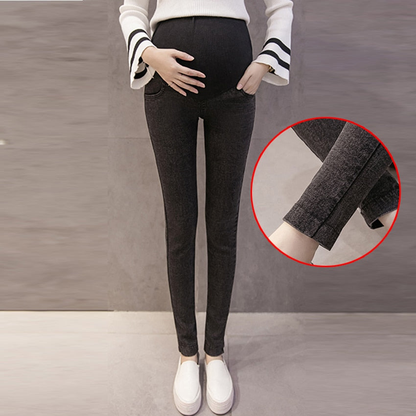 Denim Jeans Maternity Pants For Pregnant Women Clothes Nursing Pregnancy Leggings Trousers Gravidas Jeans Maternity Clothing