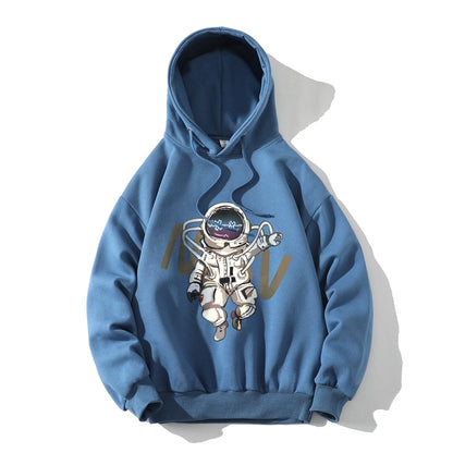 2023 Autumn  Spring Fashion Black White Sweatshirt Men&#39;S Hip Hop Long Sleeve Pullover Hoodies Sweatshirt Clothes