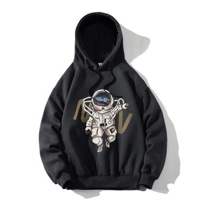 2023 Autumn  Spring Fashion Black White Sweatshirt Men&#39;S Hip Hop Long Sleeve Pullover Hoodies Sweatshirt Clothes
