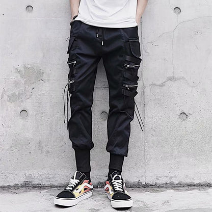 Black Leisure Hip-Hop Men&#39;s Pants Streetwear Cotton Jogging Pants Male 2020 Spring High Quality Sweatpants Men&#39;s Long Pants