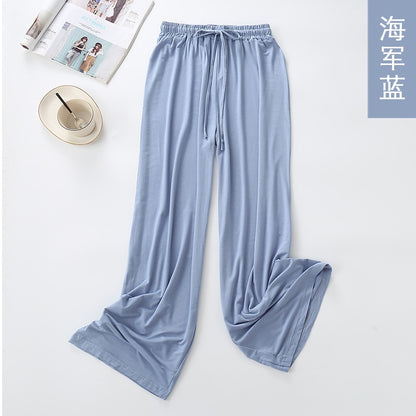 Hot Sale Multiple Colour Winter Women&#39;s Home Pants Homewear Pants Spring Autumn Modal Loose Pyjama Trousers Women Lounge wear