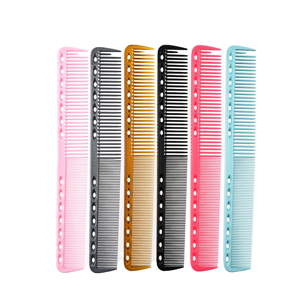 7 Colors Professional Hair Combs Barber Hairdressing Hair Cutting Brush Anti-static Tangle Pro Salon Hair Care Styling Tool