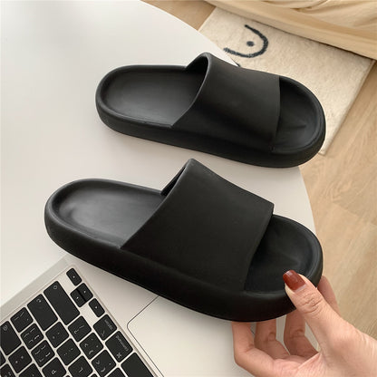 New Couples Stylish Adult Sandals Slip-Proof Thick-Soled Indoor Outdoor Slippers Men Flip Flops House Sleepers Shoes Woman Home