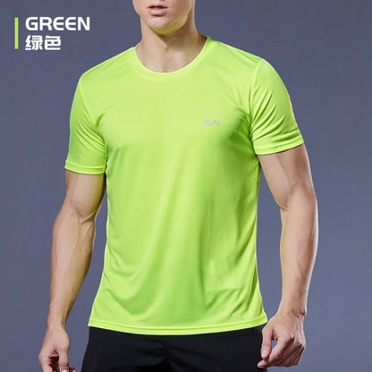 Running Shirts Soccer Shirts Men&#39;s Jersey Sportswear Men&#39;s Running T-Shirts Quick Dry Compression Sport T-Shirts Fitness Gym