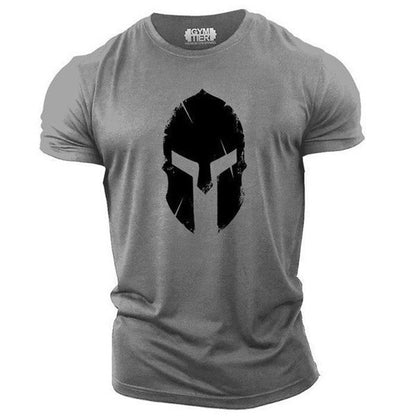 2021 New Summer 3D Printing Spartan Summer T-Shirt Men And Women Three-Way Sparta Shirt 3D Printing T-Shirt