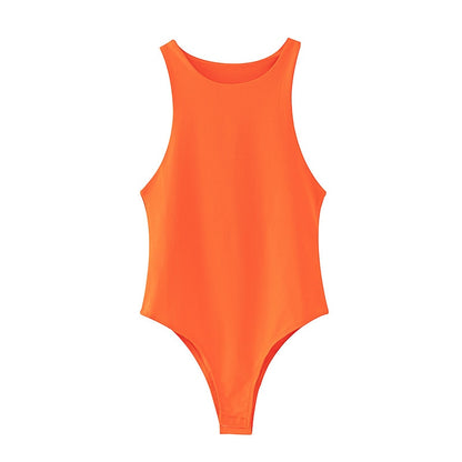 2023 New Summer Autumn Jumper Body Suit Women Casual Sexy Slim Beach  Jumpsuit Romper Girl Bodysuit Solid Brand Suit