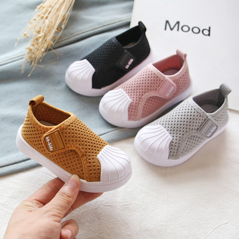 Girls Boys Casual Shoes 2021 Spring Infant Toddler Shoes Comfortable Non-slip Soft Bottom Children Sneakers Baby Kids Shoes