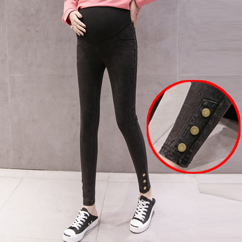 Denim Jeans Maternity Pants For Pregnant Women Clothes Nursing Pregnancy Leggings Trousers Gravidas Jeans Maternity Clothing