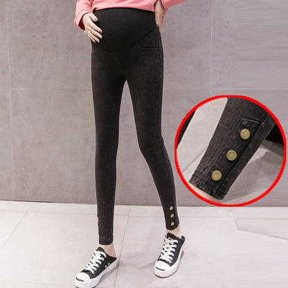 Denim Jeans Maternity Pants For Pregnant Women Clothes Nursing Pregnancy Leggings Trousers Gravidas Jeans Maternity Clothing