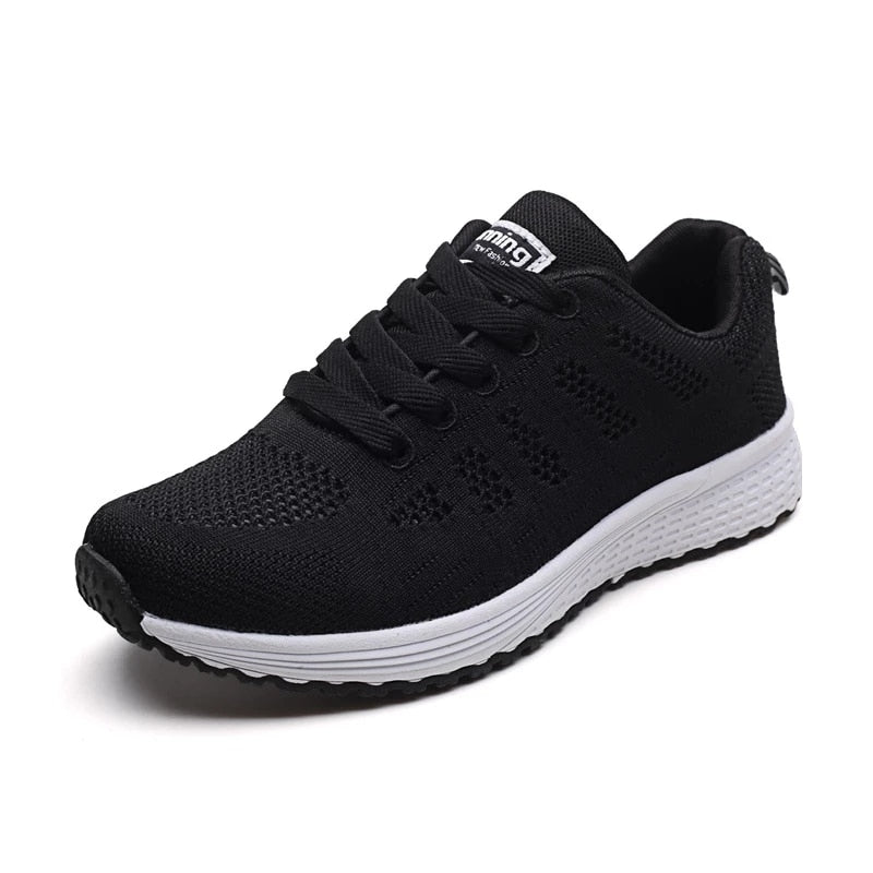 Women Casual Shoes Fashion Breathable Walking Mesh Flat Shoes Sneakers Women 2022 Gym Vulcanized Shoes White Female Footwear