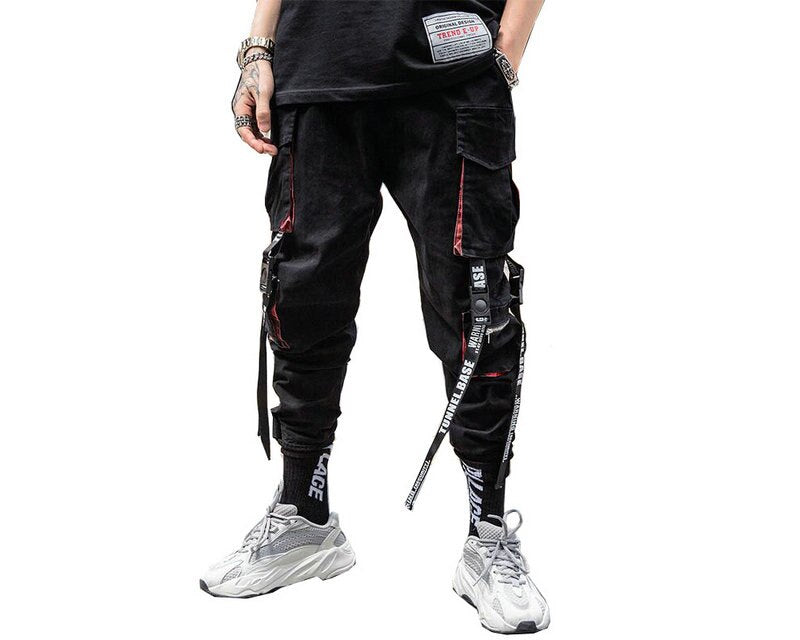 Black Leisure Hip-Hop Men&#39;s Pants Streetwear Cotton Jogging Pants Male 2020 Spring High Quality Sweatpants Men&#39;s Long Pants