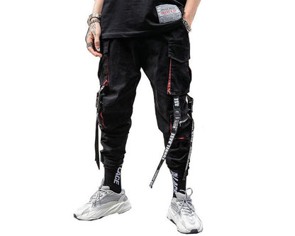 Black Leisure Hip-Hop Men&#39;s Pants Streetwear Cotton Jogging Pants Male 2020 Spring High Quality Sweatpants Men&#39;s Long Pants