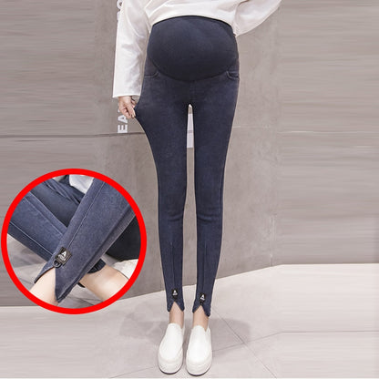 Denim Jeans Maternity Pants For Pregnant Women Clothes Nursing Pregnancy Leggings Trousers Gravidas Jeans Maternity Clothing