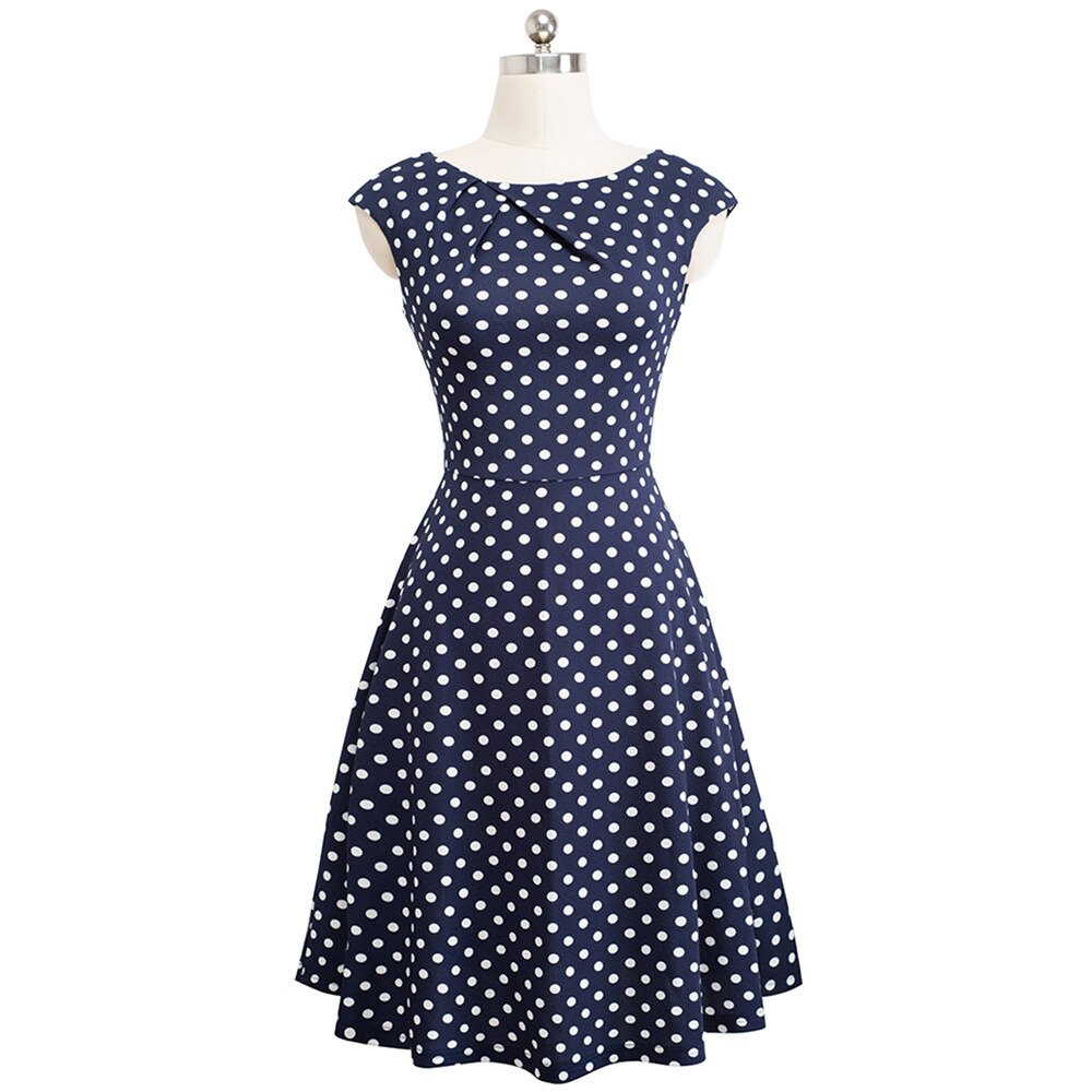 Women Elegant Summer Ruched Cap Sleeve Casual Wear To Work Office Party Fitted Skater A-Line Swing Dress EA067
