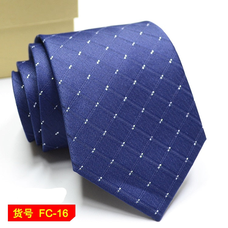 67 Styles Men&#39;s Ties Solid Color Stripe Flower Floral 8cm Jacquard Necktie Accessories Daily Wear Cravat Wedding Party Gift