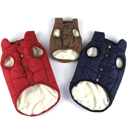 Winter Dog Clothes Pet Coat Clothes Dog Vest Jacket Clothing Windproof Warm Dog Coat for Small Medium Large Dogs XS-3XL