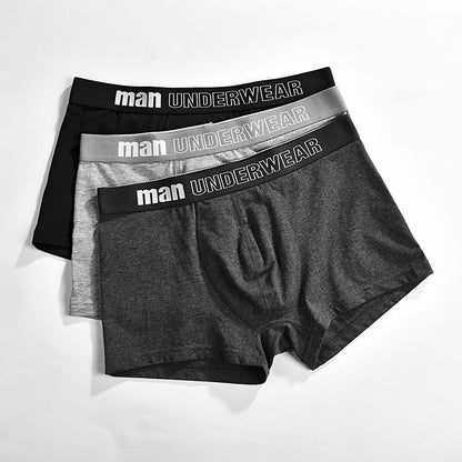 boxer mens underwear men cotton underpants male pure men panties shorts underwear boxer shorts  cotton solid cuecas