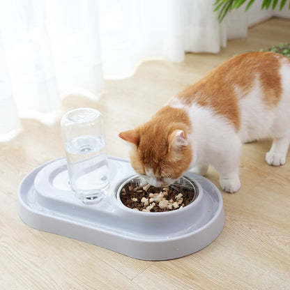 HOOPET Automatic Feeding Bowl For Cat Pet Water Feeder Kitten Drinking Fountain Food Dish Pet Goods Save Food Dog Bowl Suppliers