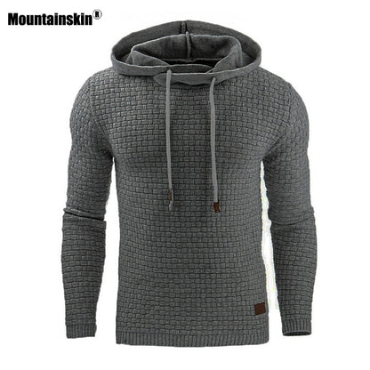 Mountainskin Hoodies Men Hoody Male Long Sleeve Solid Color Hooded Men&#39;s Sweatshirt Mens Hoodie Tracksuit Casual Coat SA437