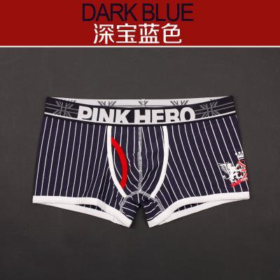 PINK HEROES Men&#39;s Boxer homme Four Corner Underwear Men Cotton Mens Bodysuit boxers cuecas male shorts panties roupa masculina