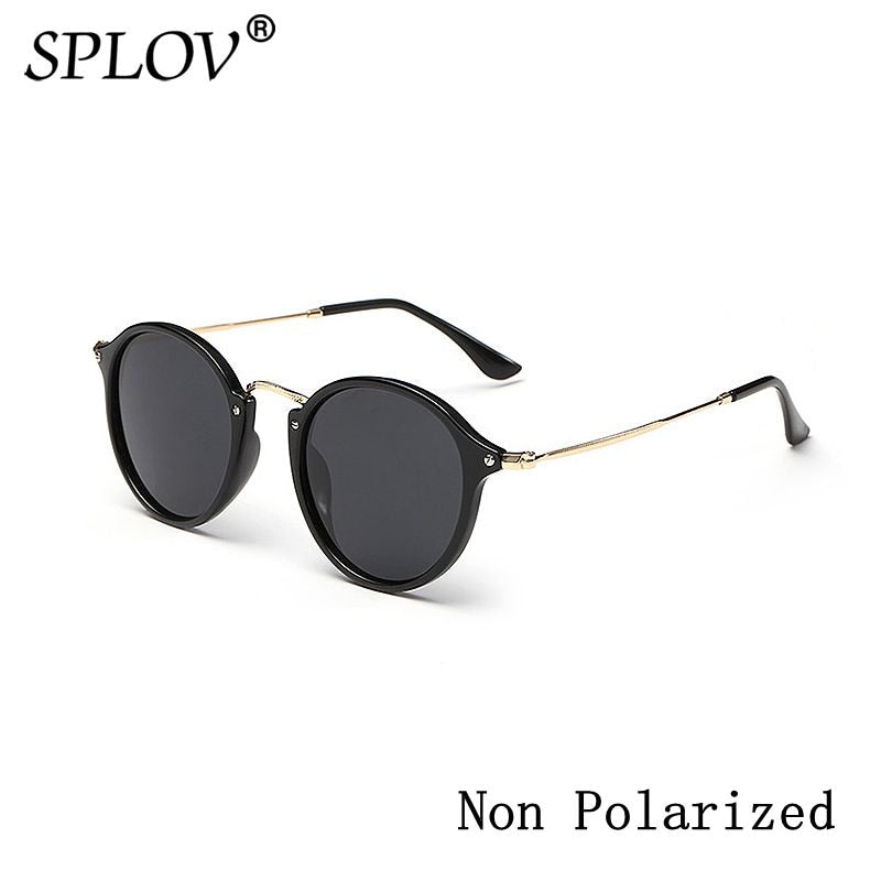 New Arrival Round Sunglasses coating Retro Men women Brand Designer Sunglasses Vintage mirrored glasses