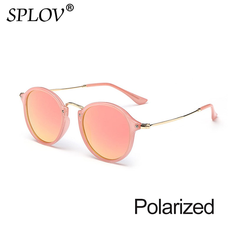 New Arrival Round Sunglasses coating Retro Men women Brand Designer Sunglasses Vintage mirrored glasses