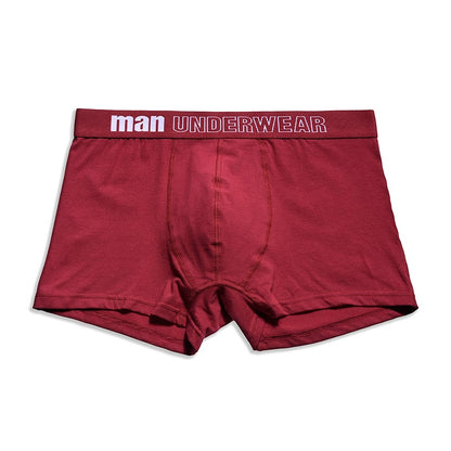 boxer mens underwear men cotton underpants male pure men panties shorts underwear boxer shorts  cotton solid cuecas