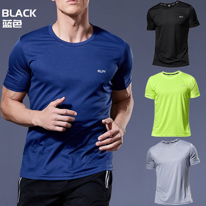 Running Shirts Soccer Shirts Men&#39;s Jersey Sportswear Men&#39;s Running T-Shirts Quick Dry Compression Sport T-Shirts Fitness Gym