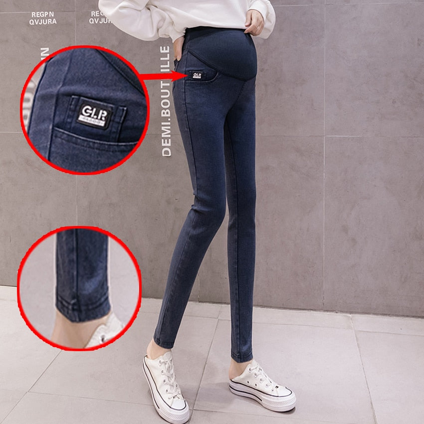 Denim Jeans Maternity Pants For Pregnant Women Clothes Nursing Pregnancy Leggings Trousers Gravidas Jeans Maternity Clothing
