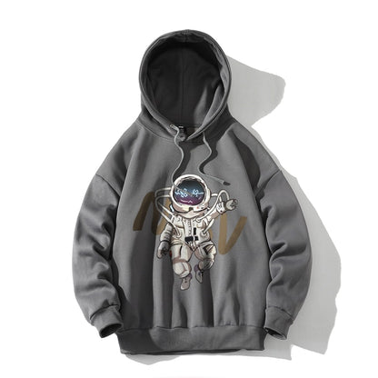 2023 Autumn  Spring Fashion Black White Sweatshirt Men&#39;S Hip Hop Long Sleeve Pullover Hoodies Sweatshirt Clothes