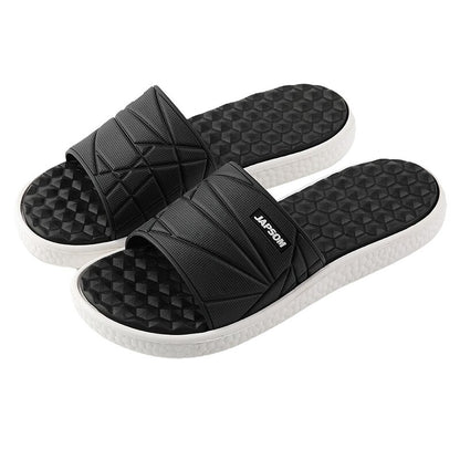 Men Soft Indoor Home Slippers Massage Slides House Shoes Foot Acupressure Sleepers Sliders Bedroom Room Summer Big Size Hot Sale
