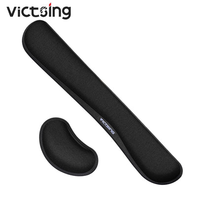 VicTsing PC148 Durable Memory Foam Set Keyboard Wrist Rest And Mouse Wrist Support Mechanical Keyboard Hand Care For Office Work