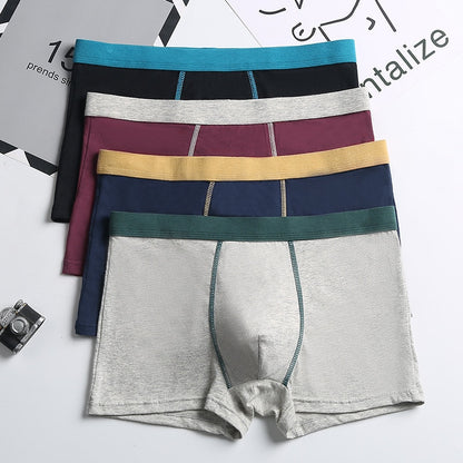 Large Size Men's Underwear Plus Fat Male Bigger Cotton Boxer Shorts Antibacterial Fabric Soft Comfortable Breathable L-6XL