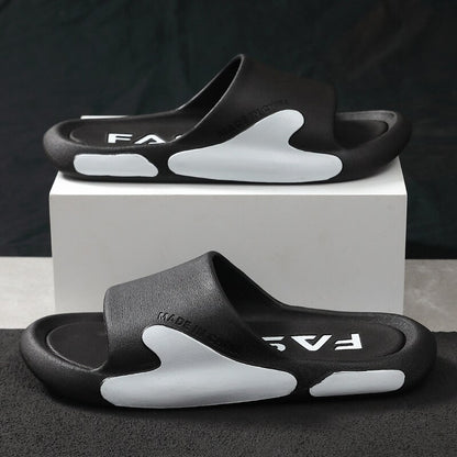 Slippers Men's Thick Soles Anti Slip Home Men's Slippers Women's Home Leisure Antiskid Mens Shoes Sleepers Men Slippers Men