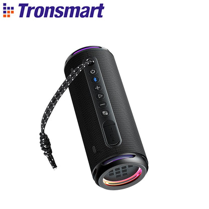 Tronsmart T7 Lite Bluetooth Speaker Enhanced Bass Portable Speaker with 24H Playtime, APP Control, IPX7 Waterproof for Camping