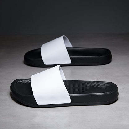 Summer Slides Men Indoor Outdoor Soft Slippers Home House Bedroom Mens Male Slide Slipper Sleepers Slipers Casual Sleeper EVA