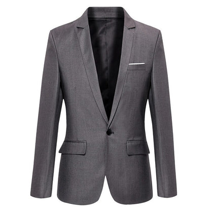 Blue Men Blazers Work Office 2022 Men Tuxedos For Formal Occasions Pockets Coat Blazers Male Custom Men&#39;s Business Slim Blazers