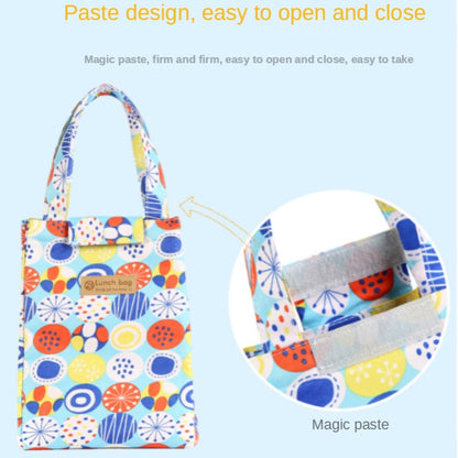 Fashion Lunch Bag Insulated Thermal  Lovely Cat Multicolor Breakfast Box Bags Women Portable Hand Pack Picnic Travel Products