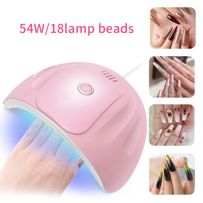 LULAA USB 18 UV Lights Drying Lamp For Curing Gel LED Nail Phototherapy Machine Professional Manicure Tool Salon Equipment