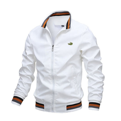 2022 Embroidery CARTELO Autumn and Winter Men&#39;s Stand Collar Casual Zipper Jacket Outdoor Sports Coat Windbreaker Jacket for Men