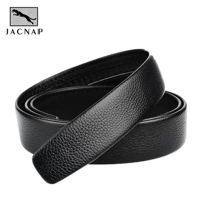 JACNAIP Mens Belt Leisure Business Male Belts Cow Strap Automatic Adjustable Belts for Men Gifts ремень мужск