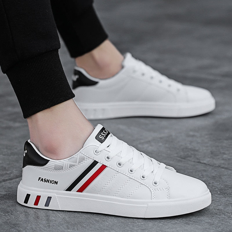 White Vulcanized Sneakers Boys Cheap Flat Comfortable Shoes Men Autumn Spring 2022 Sneakers Sapatenis Masculino chaussures