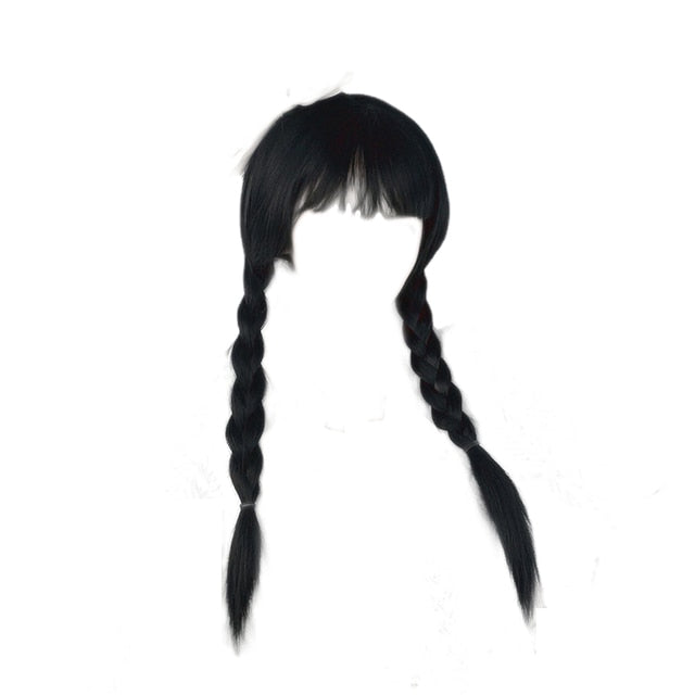 Movie Wednesday Cosplay Dresses Wednesday Addams Cosplay Costume Gothic Wind Adult Kids Children Dress Halloween Party Costumes
