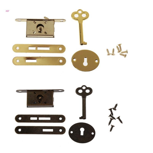 Decor Furniture Locks Antique Drawer Locks for w/for  Vintage Furniture Hardw